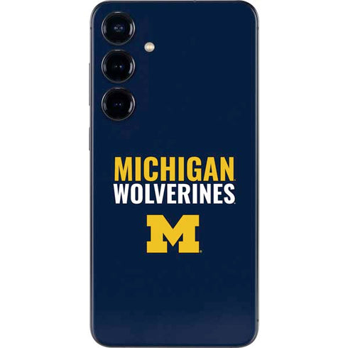 University of Michigan Wolverines M Galaxy S25 Skin
